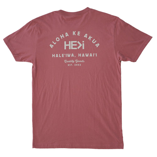 STATION TEE IN MAUVE