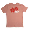 KID'S HIBISCUS TEE IN DESERT PINK