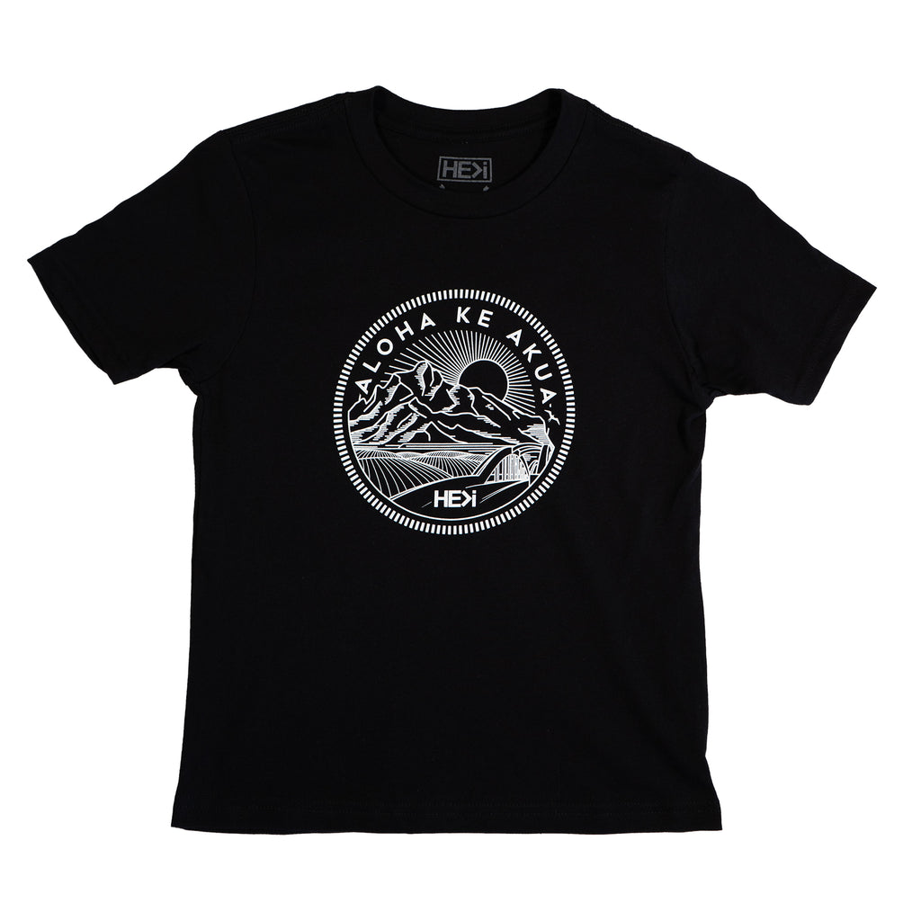 ka na ta 12 years shirt サイズ2 black KID'S KAENA TEE IN BLACK – HE>i