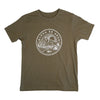 KID'S KAENA TEE IN MILITARY GREEN
