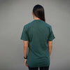 LOGO TEE IN HEATHER FOREST GREEN