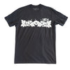 ALOHA FRIDAY TEE IN GRAPHITE BLACK