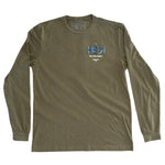 HARBOR LONG-SLEEVE IN MILITARY GREEN