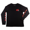 HIBISCUS LONG-SLEEVE IN BLACK