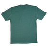 LOGO TEE IN HEATHER FOREST GREEN