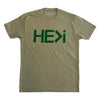 SHADOW TEE IN LIGHT OLIVE