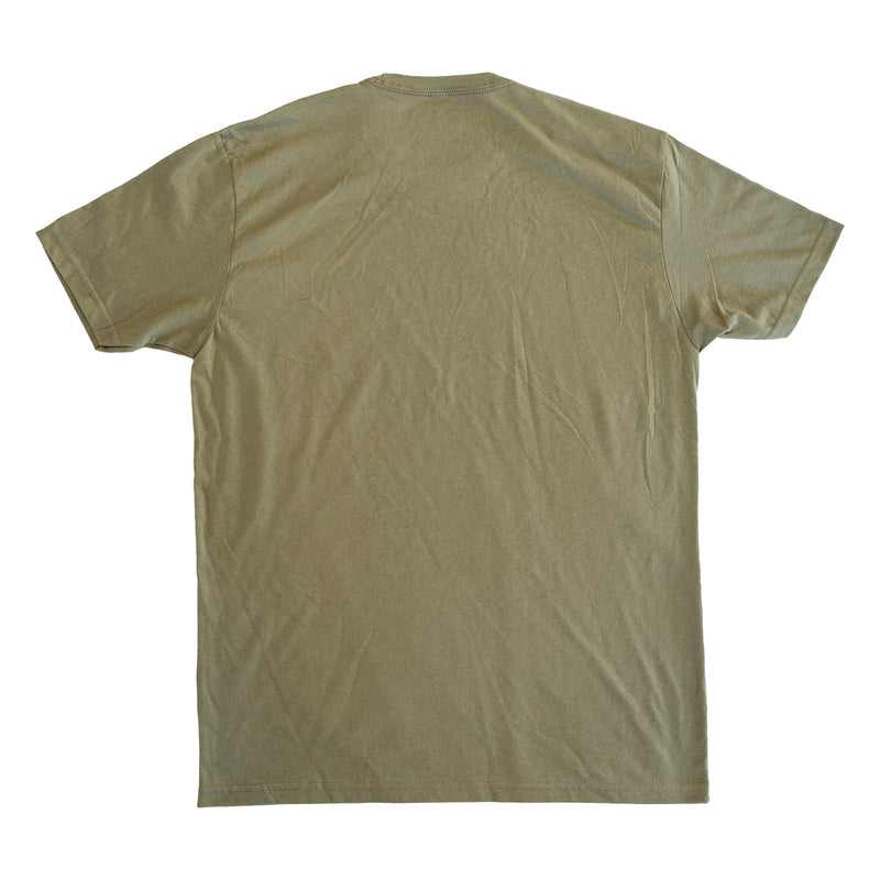 SHADOW TEE IN LIGHT OLIVE