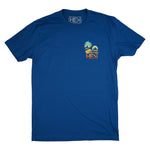 SOUTH TEE IN COOL BLUE