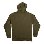 LOGO PULLOVER HOODIE IN ARMY