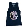 WOMEN'S LEI TANK IN MIDNIGHT NAVY