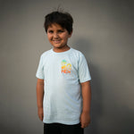 KID'S SOUTH TEE IN LIGHT BLUE