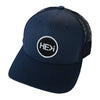 CLASSIC PATCH TRUCKER HAT IN NAVY